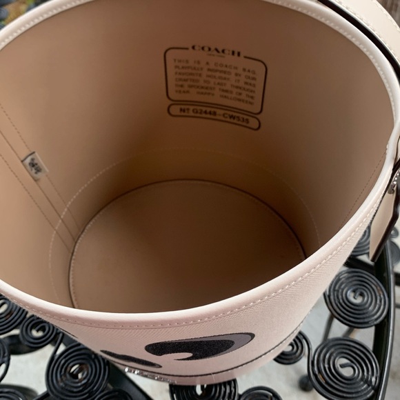 SALE 2024 Coach Halloween Trick Or Treat Bucket Halloween Ghost New - Picture 2 of 8